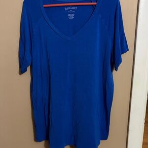 American Eagle Outfitters Soft & Sexy Blue Tee